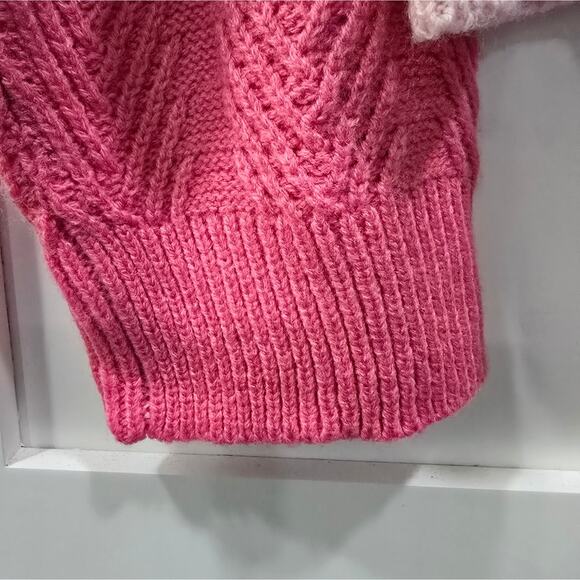 Bibi Colorblock Collared Sweater – XL - Picture 15 of 16